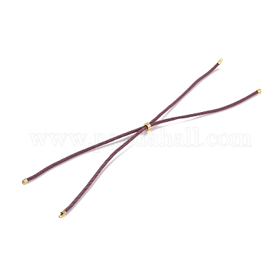 Нейлон шнуры ожерелье материалы AJEW-P116-03G-19-1