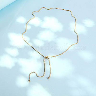 Ожерелья-лариаты из нержавеющей стали 304 AA0282-1-1