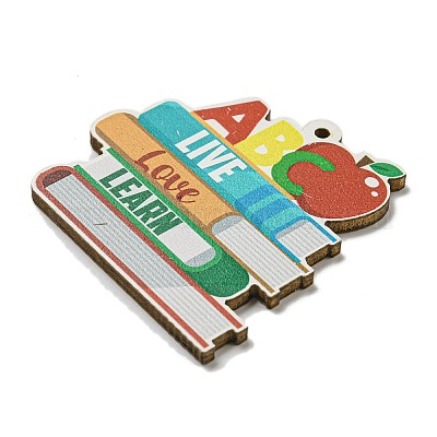 Дерева кулон WOOD-H107-04-18-1