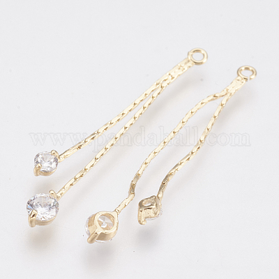 Латунные подвески KK-T029-120G-1