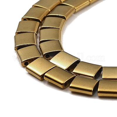 Гальванические немагнитная синтетический гематит бисер пряди G-G089-B02-04-1