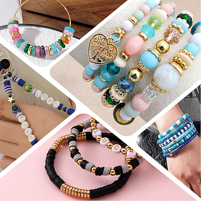 1400шт 3 стиля пластиковые бусины ccb CCB-PA0001-12-1