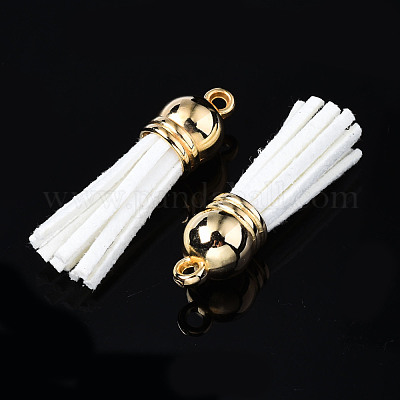 Искусственные замши кисточкой подвесные украшения FIND-T002-B40-1