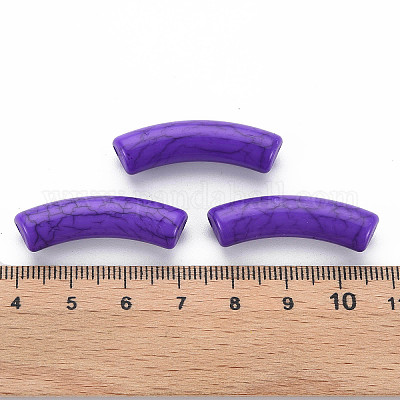 Непрозрачные акриловые бусины с краклеем X1-MACR-S372-002N-004-1