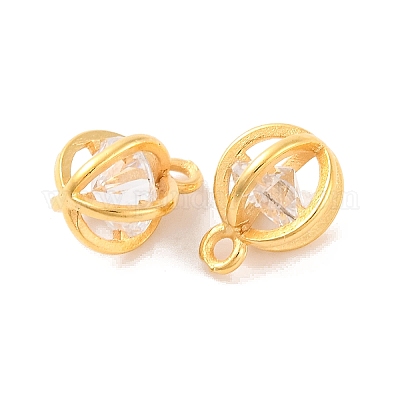 Латунь подвески&nbsp;KK-U024-10A-G-1