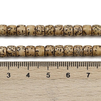 Натуральные бусины из семян рудракши бодхи WOOD-B010-A03-5x6mm-1