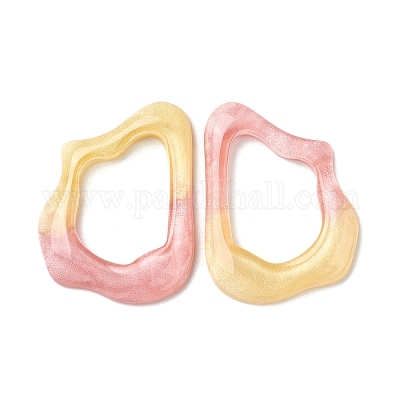 Кабошон из полупрозрачной смолы с декодированием RESI-M040-03A-1