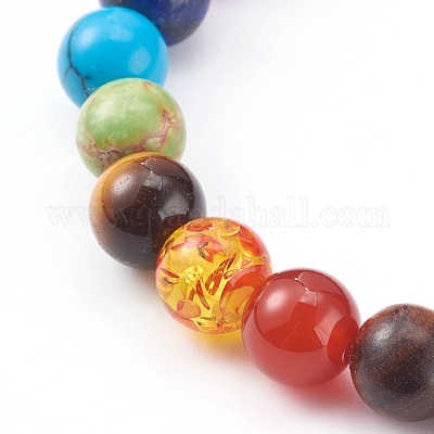 Чакра ювелирные изделия BJEW-JB06013-04-1