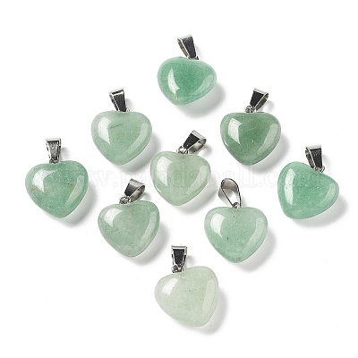 Естественный зеленый авантюрин подвески G-I311-A06-1