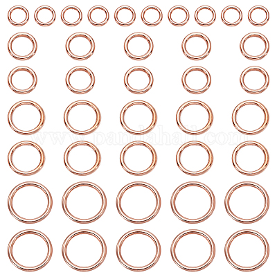 40 шт. 4 стиля закрытых соединительных колец из сплава KK-LP0001-27-1