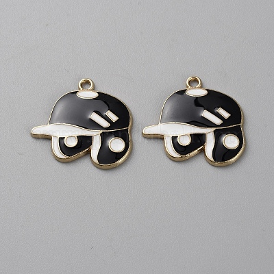 Подвески из эмали и сплава ENAM-CJC0010-36B-01-1