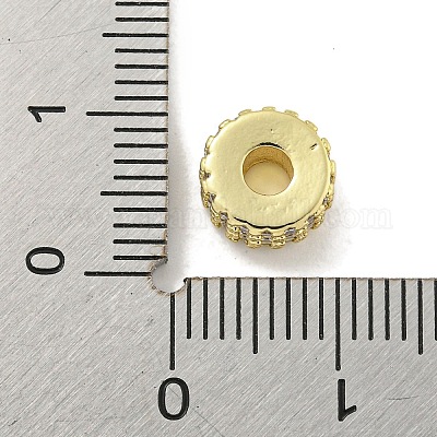 Покрытие стойки латунь с фианитами KK-B091-04B-04G-1