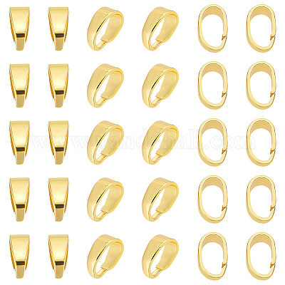 Латунные защелки на подвесных дужках KK-LP0001-20B-1