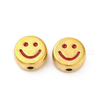 Эмалированные бусины из нержавеющей стали 304 STAS-B085-08G-05-1