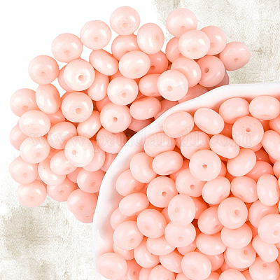 200 шт. непрозрачные стеклянные бусины для выпечки SEED-PA0001-01E-1