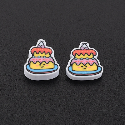 Кабошоны из полимерной глины ручной работы CLAY-N006-151-1