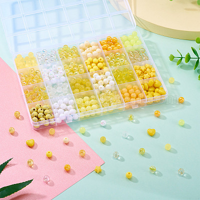 Пластиковые и акриловые бусины&nbsp;MACR-TA0002-14-1