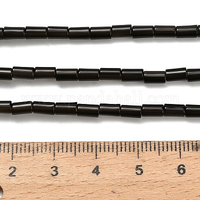 Природные обсидиана бисер нитей G-P600-B04-01-1