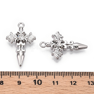 Сплав с подвесками из горного хрусталя X-PALLOY-N176-12P-NR-1