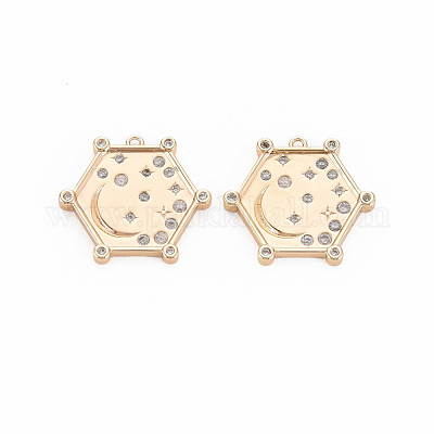 Латунные микро проложить кубического циркония подвески KK-S364-271A-1