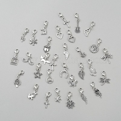 Подвески из сплава украшения FIND-WH0152-842AS-1