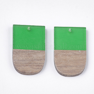 Подвески из смолы и ореха RESI-S358-34E-1