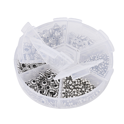 Тибетском стиле сплав Шарики прокладки PALLOY-BT0002-01-1