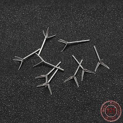 925 серьги из серебра&nbsp;STER-P032-09S-1