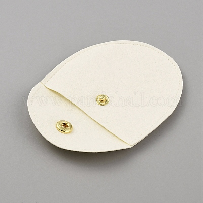 Мешочки для хранения ювелирных изделий из микрофибры ABAG-WH0032-53E-1