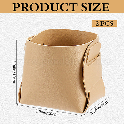 2 шт. Пластина для украшений из искусственной кожи&nbsp;AJEW-CN0002-74D-1