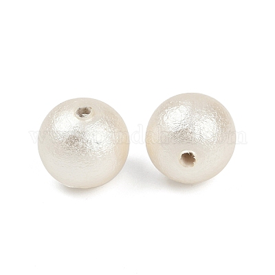 Сжатые хлопковые жемчужные бусы WOVE-V001-A02-12mm-1