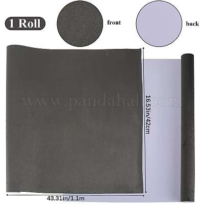 Самоклеящиеся обложки для книг из искусственной замши длиной 1.1 м. DIY-WH0491-89D-1