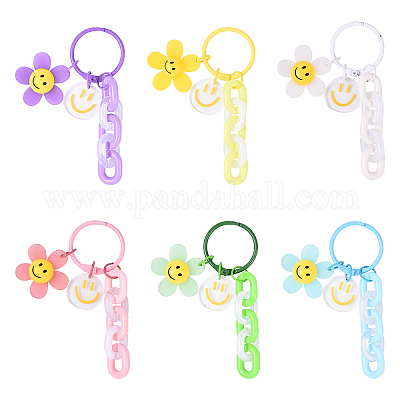 Акриловые подвесные украшения&nbsp;HJEW-YW00186-01-1