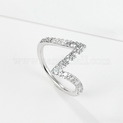 925 перстень из стерлингового серебра с паве из кубических цирконий HQ6216-3-1