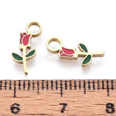 Подвески из нержавеющей стали 304 с эмалью STAS-T064-80-1