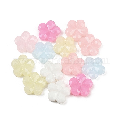 Пластиковые бусины KY-B005-02D-1