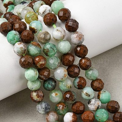 Природные хризоколлу бисер нитей G-RM250101-D8-1