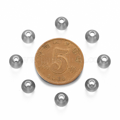 Прозрачные акриловые бусины MACR-S370-A8mm-769-1