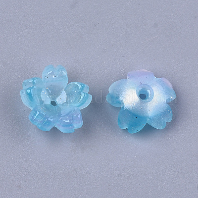 Бусинки из ацетата целлюлозы (смолы) KK-S161-03F-1