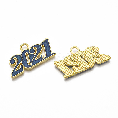 Подвески из эмали и сплава PALLOY-T078-03B-1