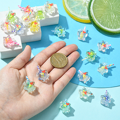 Светящиеся акриловые подвески OACR-CJ0001-45-1