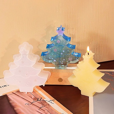 Силиконовые Молды на рождественскую тематику Молды для свечей SIMO-Z006-07D-1