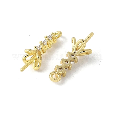 Латунные микропейв с кубическим цирконием KK-D324-25G-1