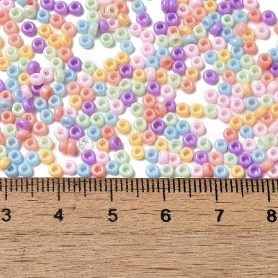 Выпечка краска стеклянные бусины SEED-P006-03A-18-1