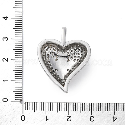 Латунные микро проложить кубического циркония подвески KK-S510-32GP-07-1