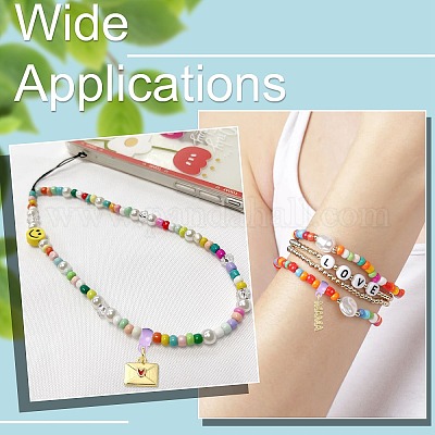 60 шт. 10-х цветные литые трубчатые дужки FIND-CJ0003-37-1