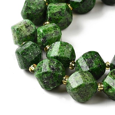 Нити бусин из натуральной кунжутной яшмы G-U023-A01-02-1