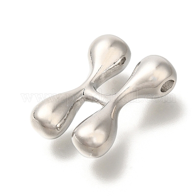 Стойки обшивки латунные бусины KK-S051-01P-H-1