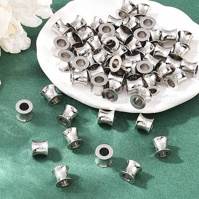 Европейские бусины из нержавеющей стали 304 STAS-E039-1-1