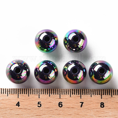 Непрозрачные акриловые бусины MACR-S370-D12mm-A19-1